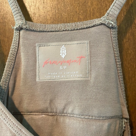 Free People Movement Hot Shot Onesie in Mocha Latte - Picture 4 of 5